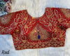 Rk Blouse Peacock Embroidery Work Wedding Wear Blouse Wholesale Market In Surat
